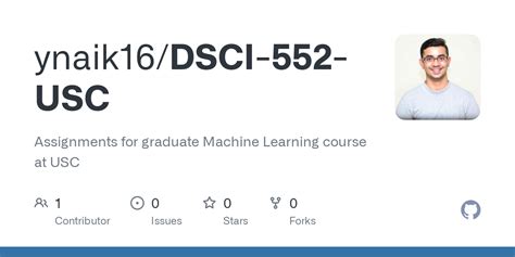 400-level courses from other departments may be available subject to advisor approval. . Dsci 552 usc